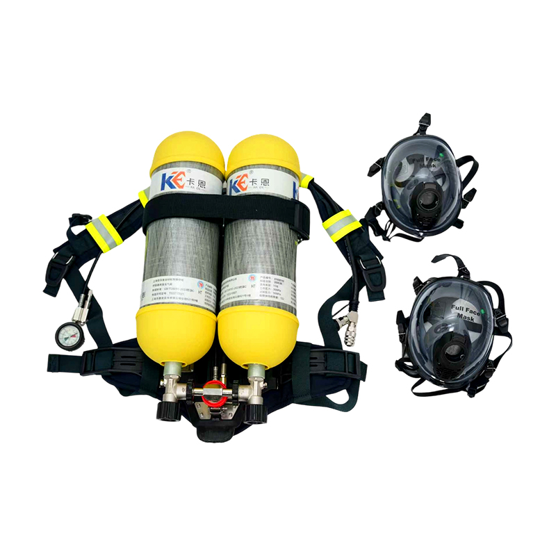 RHZK-6,8L Dubbelcylindrig kolfiberventilationsapparat med positivt tryck